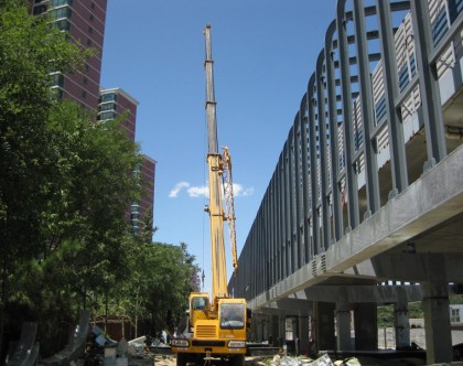 天津市津廣線5千米聲屏障項目