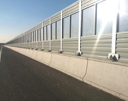 浙江快速路隔音層項目